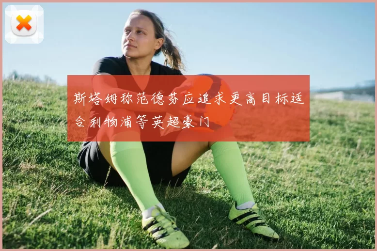 斯塔姆称范德芬应追求更高目标适合利物浦等英超豪门